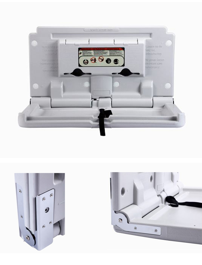 藍(lán)品盾衛(wèi)生間折疊嬰兒護(hù)理臺